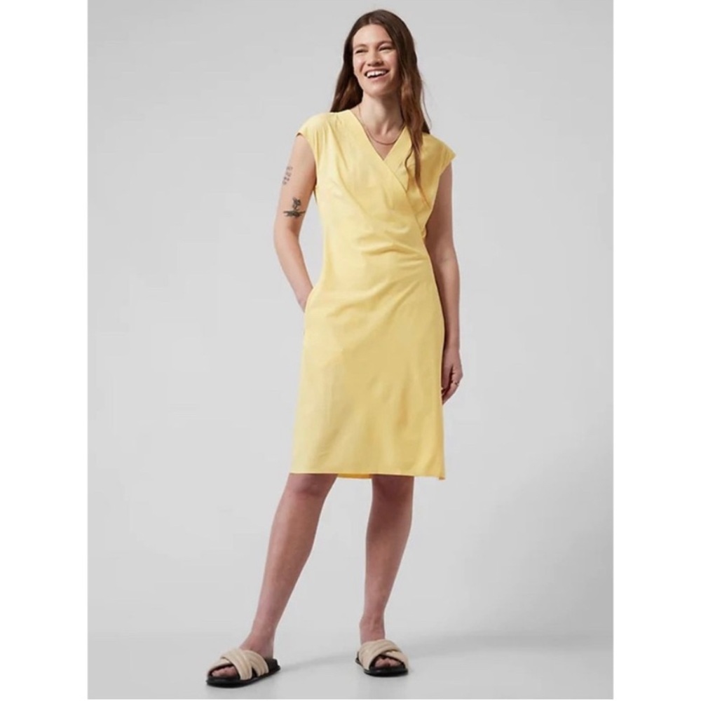 Athleta Newport Wrap Dress (NWT)